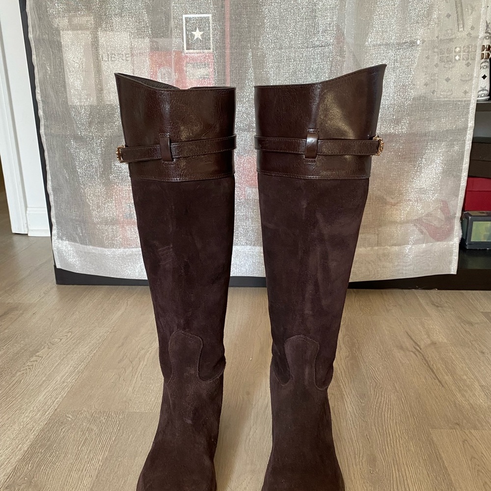 Tory Burch tall boot size 6. 1/2